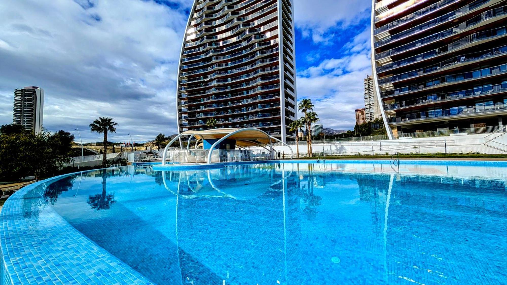 Sunset Waves Superb Apartments Benidorm Eksteriør bilde